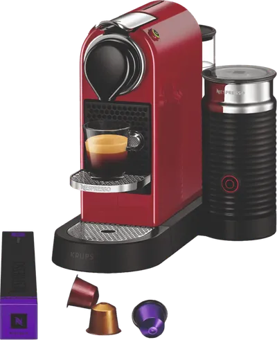Krups Nespresso Citiz & Milk XN7615 Kirschrot