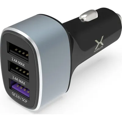 Autoladegerät Krux 3 USB-A-Ports Quick Charge 3.0 8.4 A