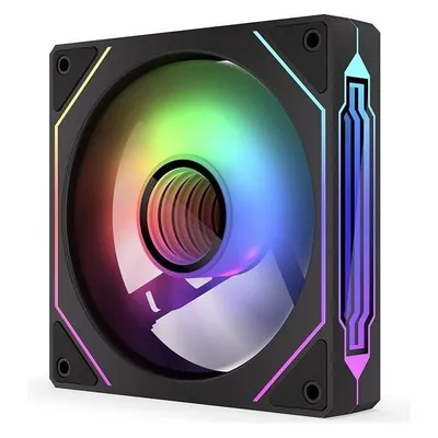Kühlung Luft Krux 120mm Corvus ARGB Lüfter Schwarz RGB Dynamisch