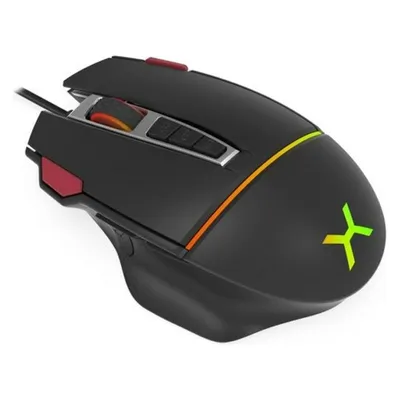 Maus KRUX Fuze Pro USB Typ-A 12000DPI Schwarz RGB 11 Tasten Gaming