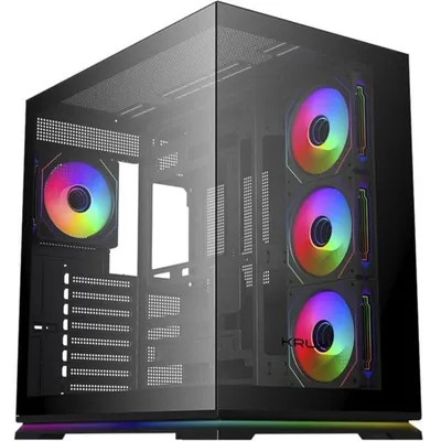 PC-Gehäuse Krux Atron Midi-Tower ATX Glas ARGB
