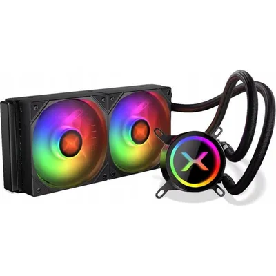 Flüssigkeitskühlung Krux HydroX 240 ARGB 240mm 2 Lüfter ARGB
