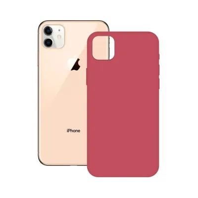 Ksix Soft Silicone Fuchsia für iPhone 12 Pro