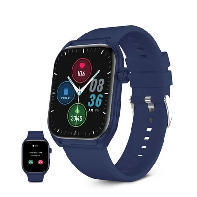 Ksix Urban Move Bluetooth 52,6mm AMOLED Blau Einheitsgröße IP67 SpO2 Herzfrequenz Schlaftracking