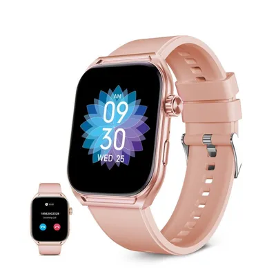 Ksix Urban Move Bluetooth 52,6mm AMOLED Pink Einheitsgröße IP67 SpO2 Herzfrequenz Schlafmonitor