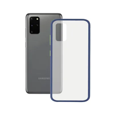 Ksix Duo Soft Blue Hülle für Samsung Galaxy S20 Plus