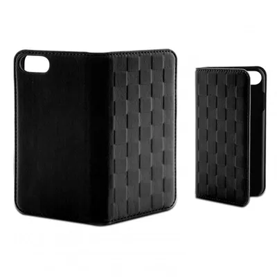 Ksix Folio Soft Black Case für iPhone 7/8/SE 2020