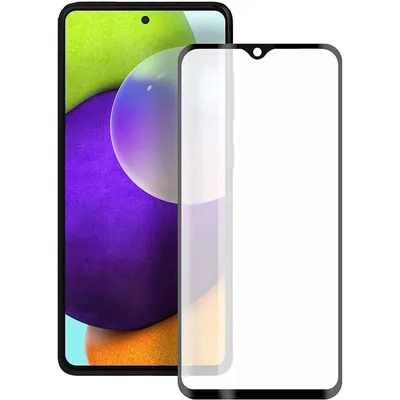 Ksix Protector Extreme 2.5D Hartglas 9H Schwarzer Rand für Samsung Galaxy A03