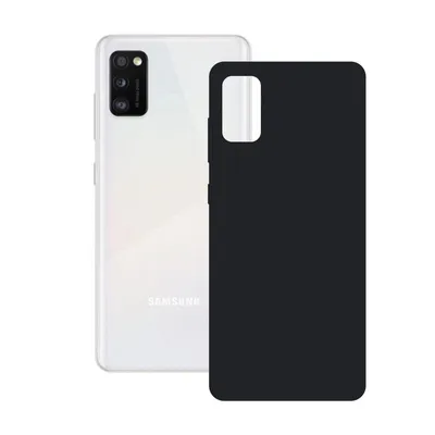 Ksix Schwarze Seidenhülle für Samsung Galaxy A41