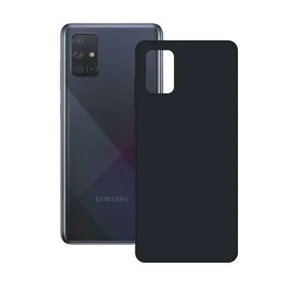 Ksix Schwarze Seidenhülle für Samsung Galaxy A51