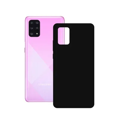 Ksix Schwarze Seidenhülle für Samsung Galaxy A72