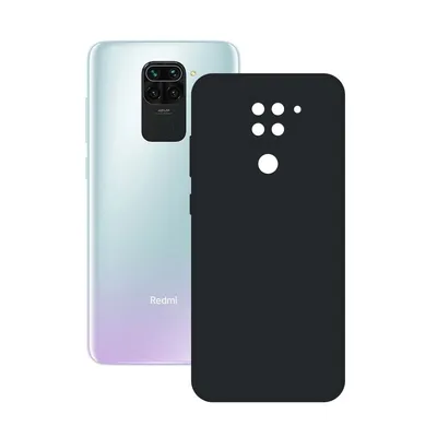 Ksix Schwarze Seidenhülle für Xiaomi Redmi Note 9