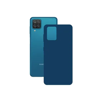 Ksix Silk Blue Case für Samsung Galaxy A12