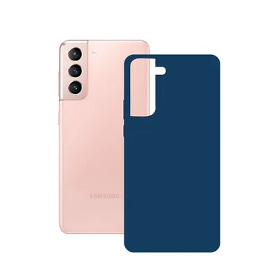 Ksix Silk Blue Case für Samsung Galaxy S21 5G
