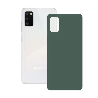 Ksix Silk Green Case für Samsung Galaxy A41