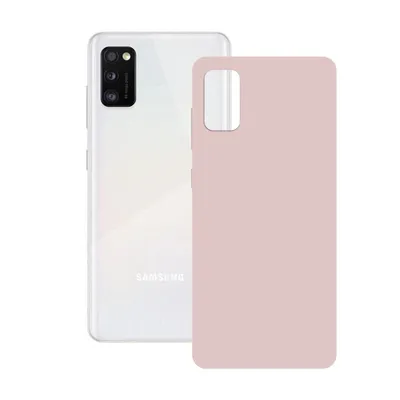 Ksix Silk Pink Case für Samsung Galaxy A41