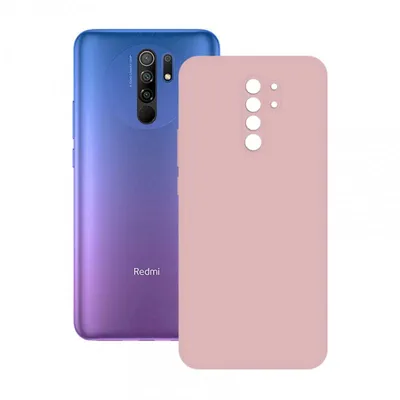 Ksix Silk Pink Case für Xiaomi Redmi 9