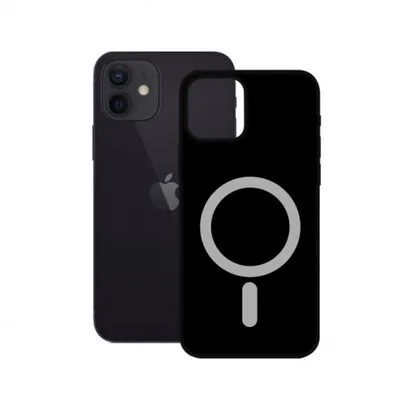 Ksix Soft Magcharge Black Case für iPhone 12 Mini