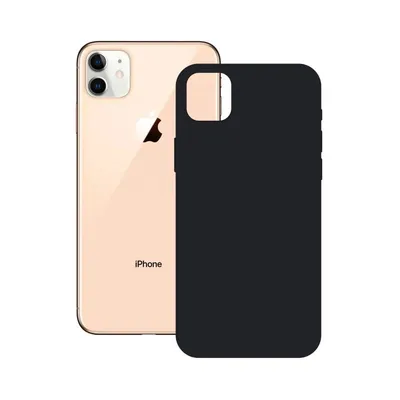 Ksix Soft Silicone Black für iPhone 12 Mini