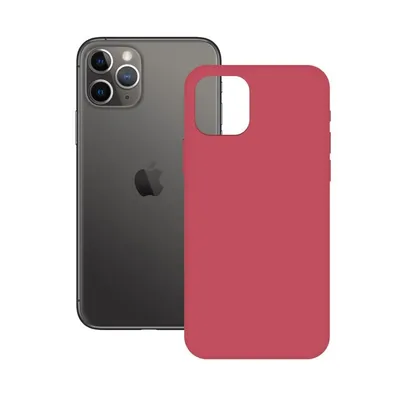 Ksix Soft Silicone Fuchsia Pink für iPhone 11