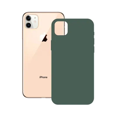 Ksix Soft Silicone Green für iPhone 12 Mini