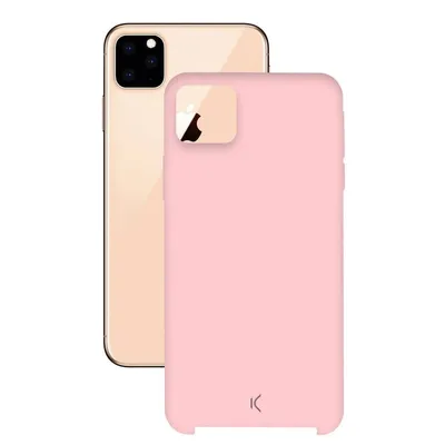 Ksix Soft Silicone Pink für iPhone 11