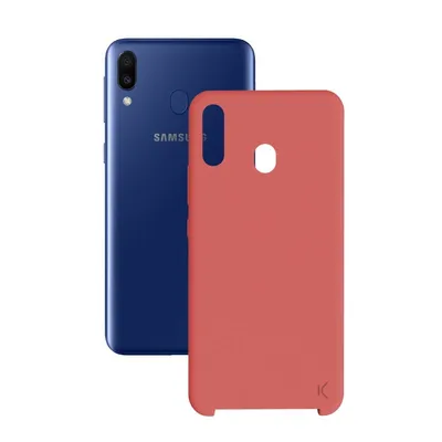 Ksix Soft Silicone Red für Samsung Galaxy M20
