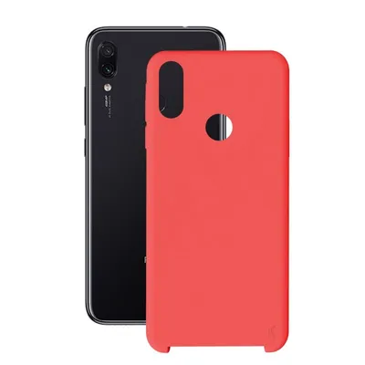 Ksix Soft Silicone Red für Xiaomi Redmi 7