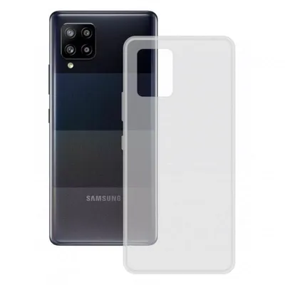 Ksix Transparent Flex TPU Case für Samsung Galaxy A42 5G