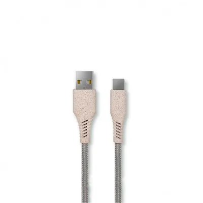 Ksix USB-C Öko-Kabel 1m