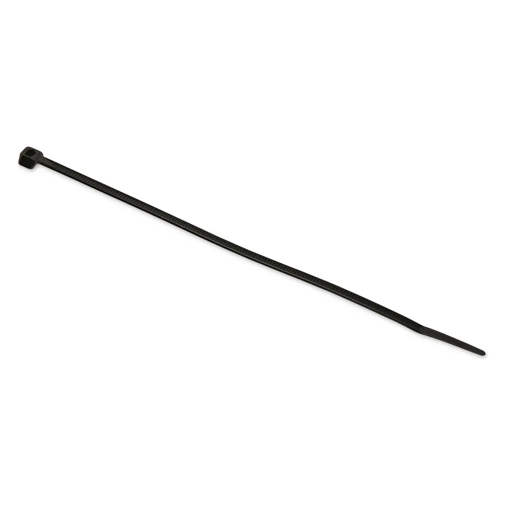 KSS Kabelbinder-Sortiment Polyamid 6.6, schwarz, 203x4,6, UV-beständig, 100 Stück