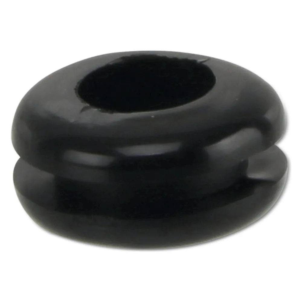 KSS Kabeldurchführungstülle PVC weich, schwarz, Plattenstärke 2,3, Loch-Ø 7,8, geschlossen, 1 Stück