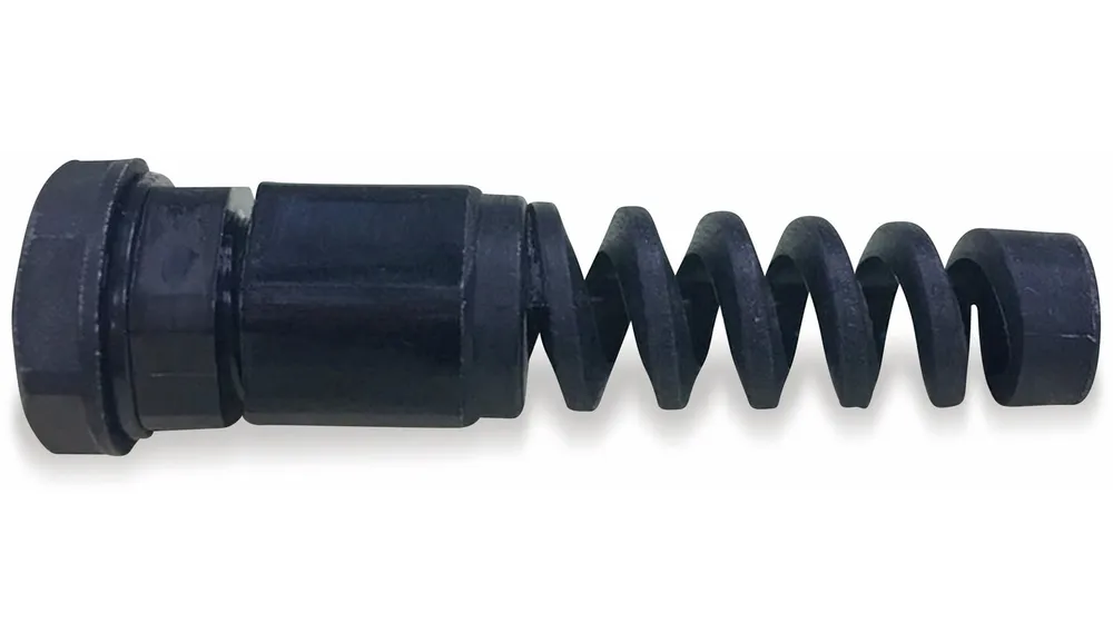 KSS Kabelverschraubung, M25, schwarz, 13 bis 18, Knickschutz