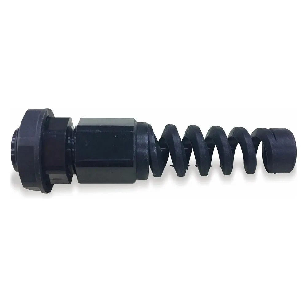 KSS Kabelverschraubung, PG-13,5, schwarz, 6 bis 12, Knickschutz