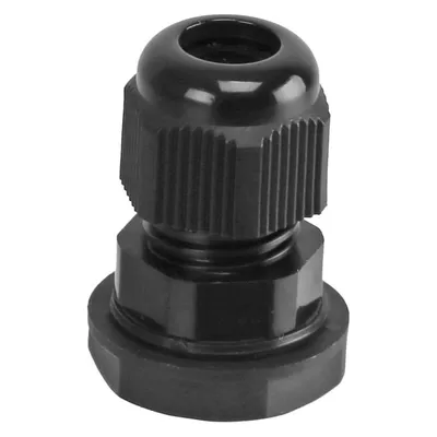 KSS Kabelverschraubung, PG-7, schwarz, IP68, 3 bis 6,5