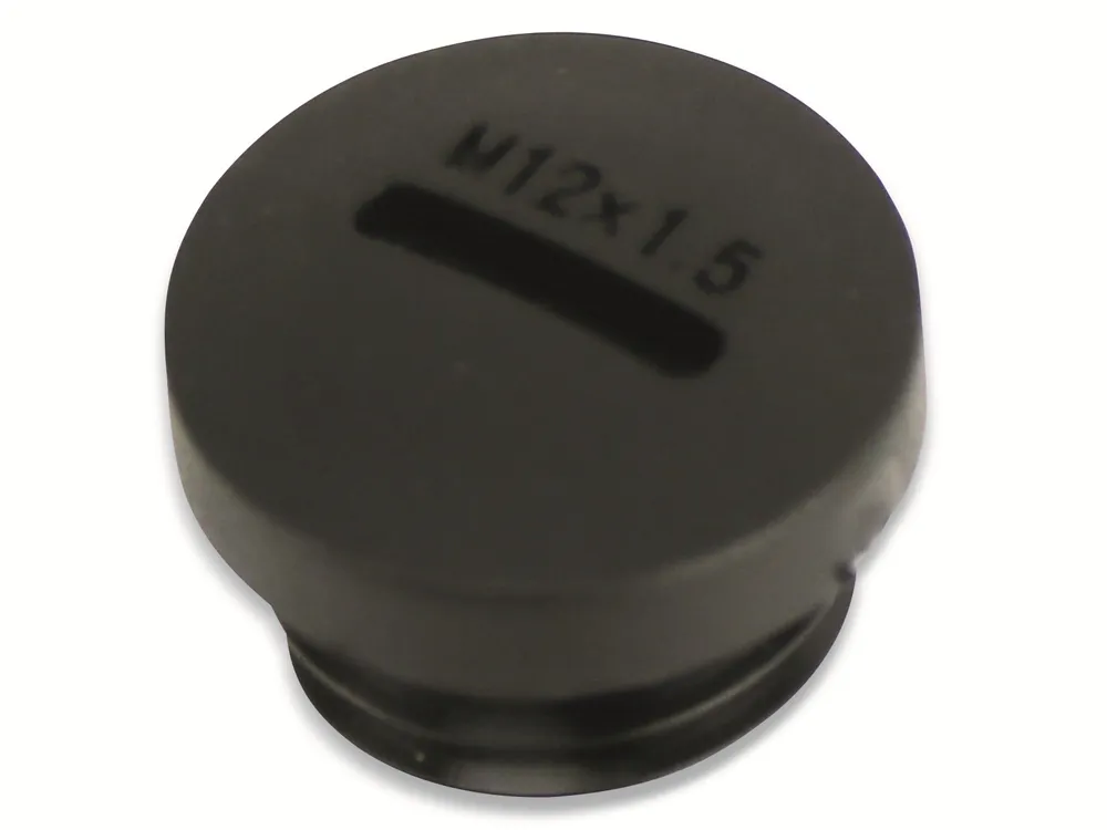 KSS Verschlussschraube, metrisch, M12, schwarz