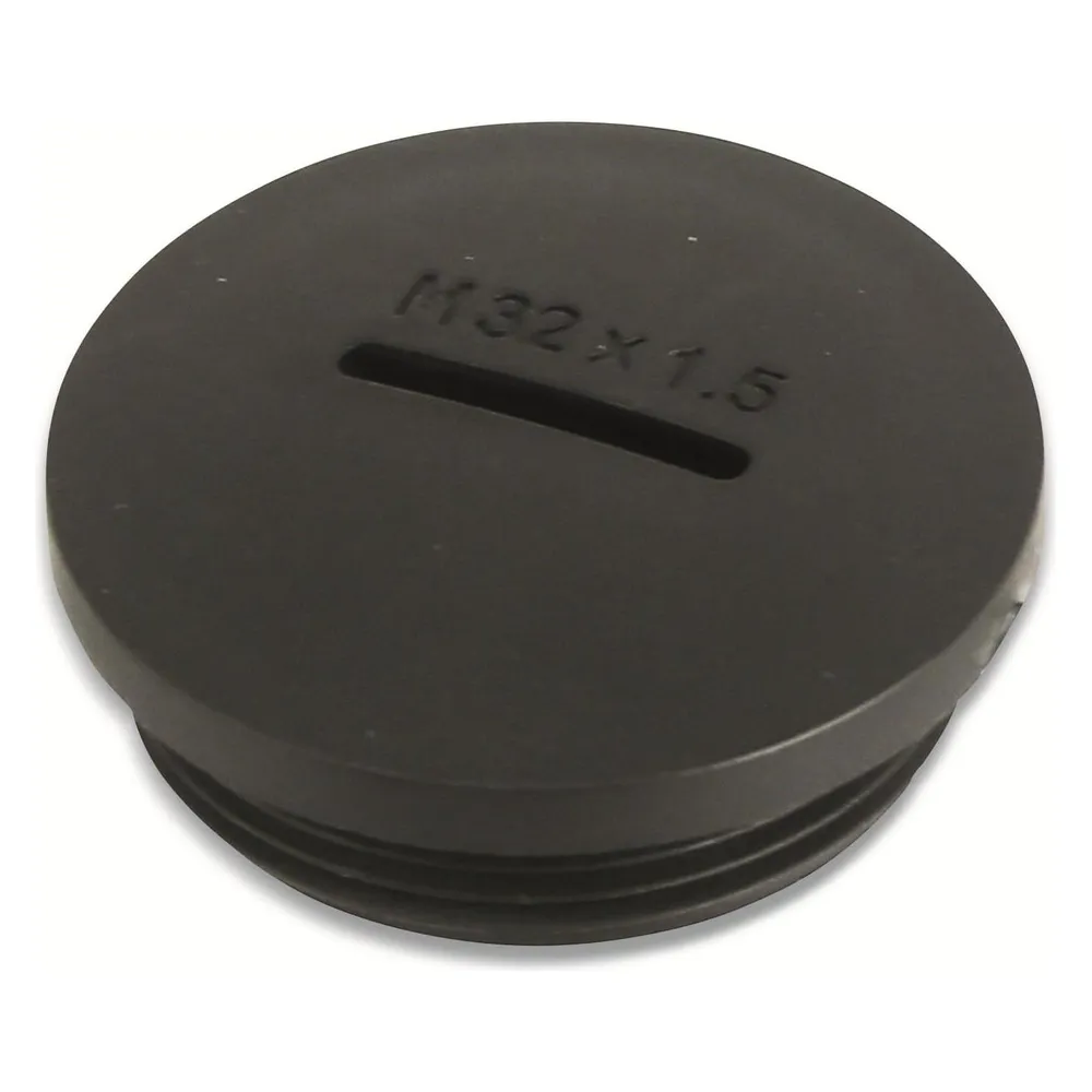 KSS Verschlussschraube, metrisch, M32, schwarz