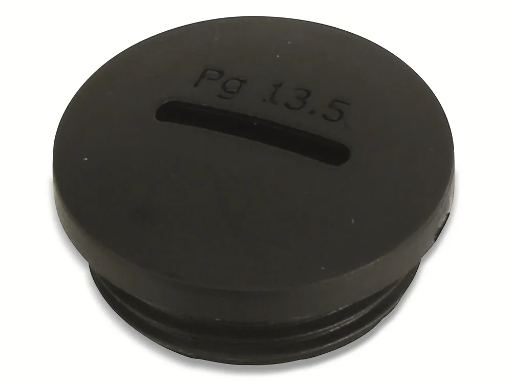 KSS Verschlussschraube, PG, PG-13,5, schwarz