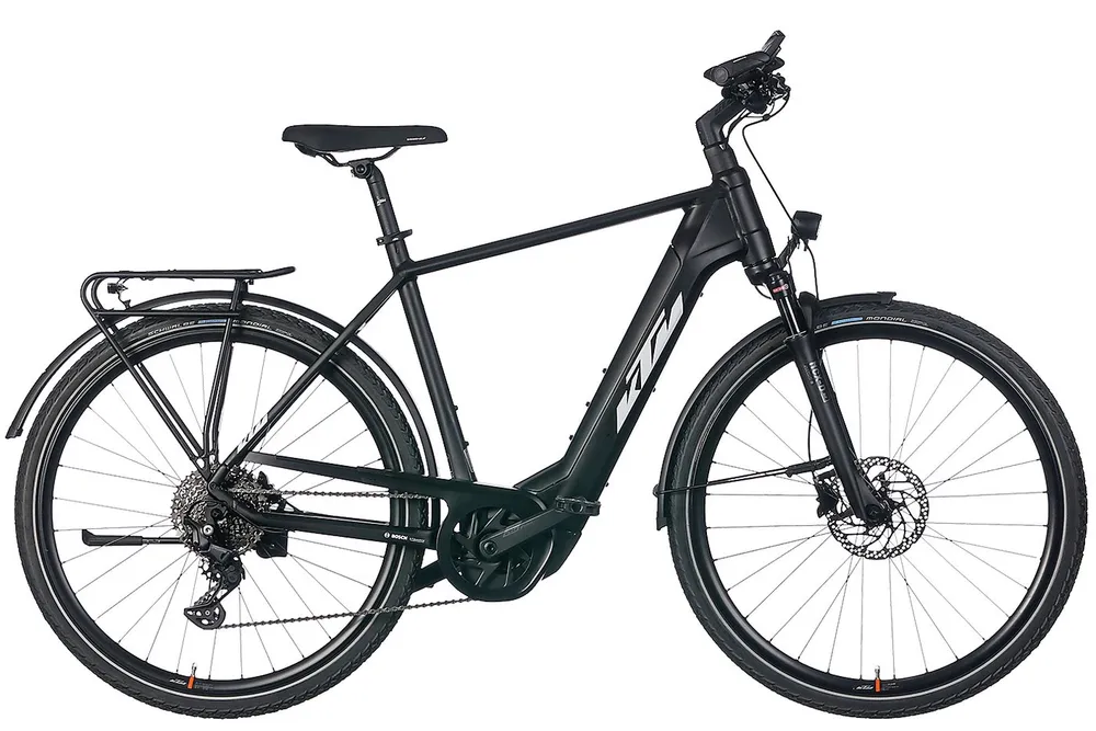 KTM E-Bike KTM Macina Power Sport 10 625 Wh Herren schwarz 2024, 10 Gang Shimano Deore M5130-10 LG shadow+, Kettenschaltung, Bosch Performance Line CX smart System, 625 Wh
