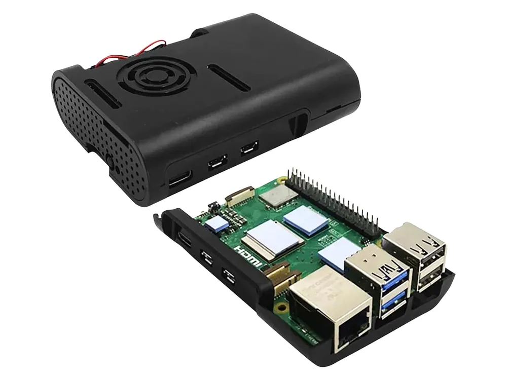 KUBII ABS Gehäuse für Raspberry Pi 5, LT-5BE