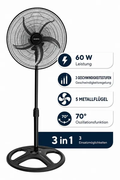 KUMTEL Standventilator KTF-340