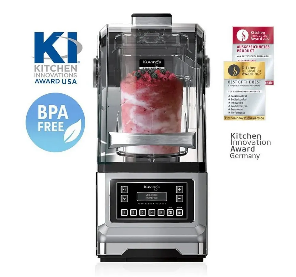 Kuvings Standmixer CB1000 Professional Auto Vakuum Blender, 1700 W