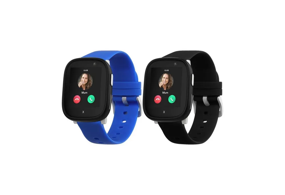 kwmobile 2x Band für Xplora X6 Play Smartwatch, 2-tlg., Silikon Fitnesstracker Ersatz Sportarmband - Größe S