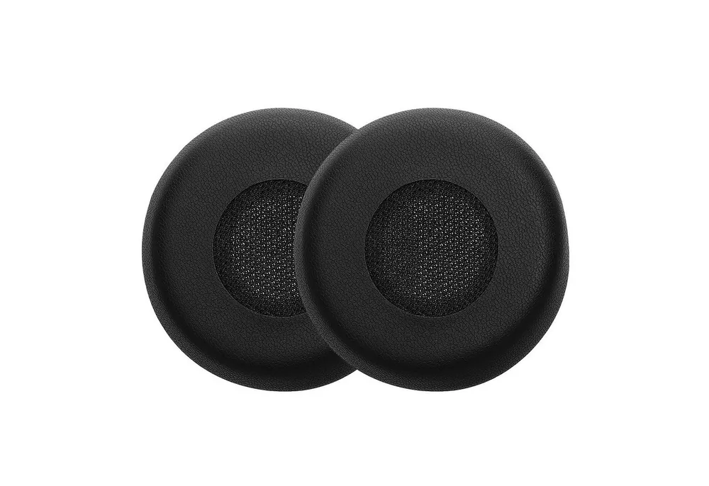 kwmobile 2x Ohr Polster für Jabra Evolve 65 SE Ohrpolster (Ohrpolster Kopfhörer - Kunstleder Polster für Over Ear Headphones)