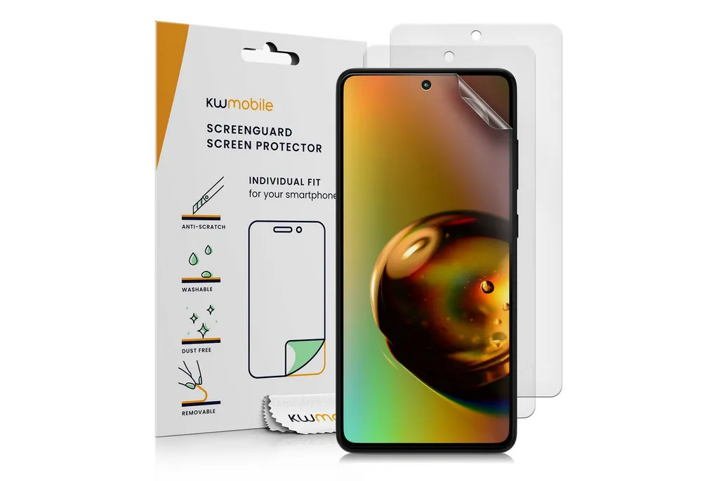 kwmobile Displayschutzfolie 3x Folie matt für Samsung Galaxy A52 / A52 5G / A52s 5G, 3 Stück, Schutzfolie Anti-Fingerabdruck Displayschutz Displayfolie entspiegelt