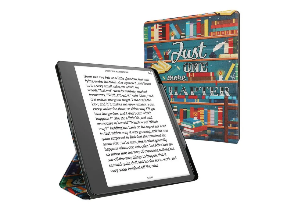 kwmobile E-Reader-Hülle E-Reader Hülle für Amazon Kindle Scribe (2022/2024) Cover, Kunstleder Case für eReader mit zweifachen Ständer und Stifthalter