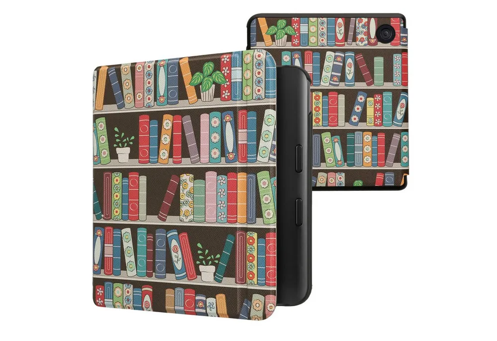 kwmobile E-Reader-Hülle Klapphülle für Kobo Kobo Libra Colour / Tolino Vision Color, Hülle eReader