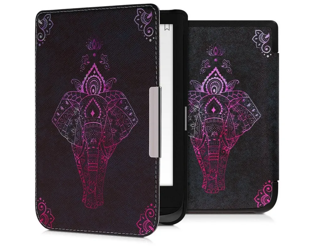kwmobile E-Reader-Hülle Klapphülle für Pocketbook Touch Lux 4/Lux 5/Touch HD 3, Hülle eReader
