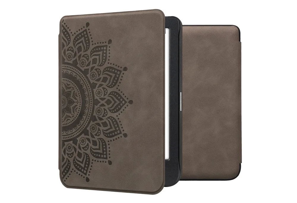kwmobile E-Reader-Hülle Schutzhülle für Kobo Clara BW / Clara Colour / Tolino Shine (5), eReader Flip Case mit Auto Sleep Funktion