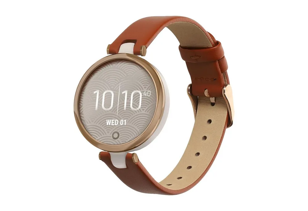 kwmobile Echtleder Armband für Garmin Lily Sport Smartwatch, 1-tlg., Ersatzarmband für Fitnesstracker - Wechselarmband Smartwatch